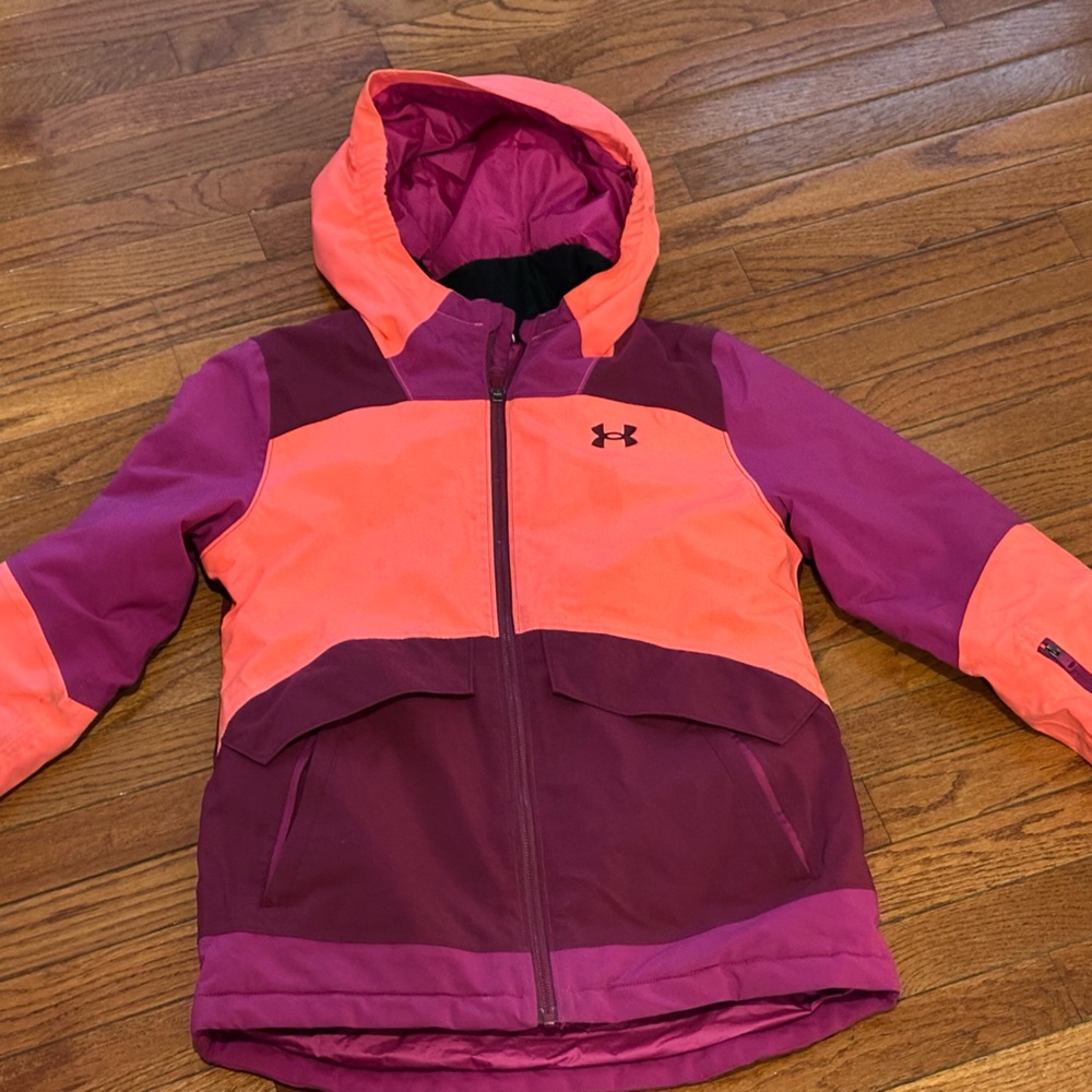 Under Armour Colorblock Jacket - Pink and Purple